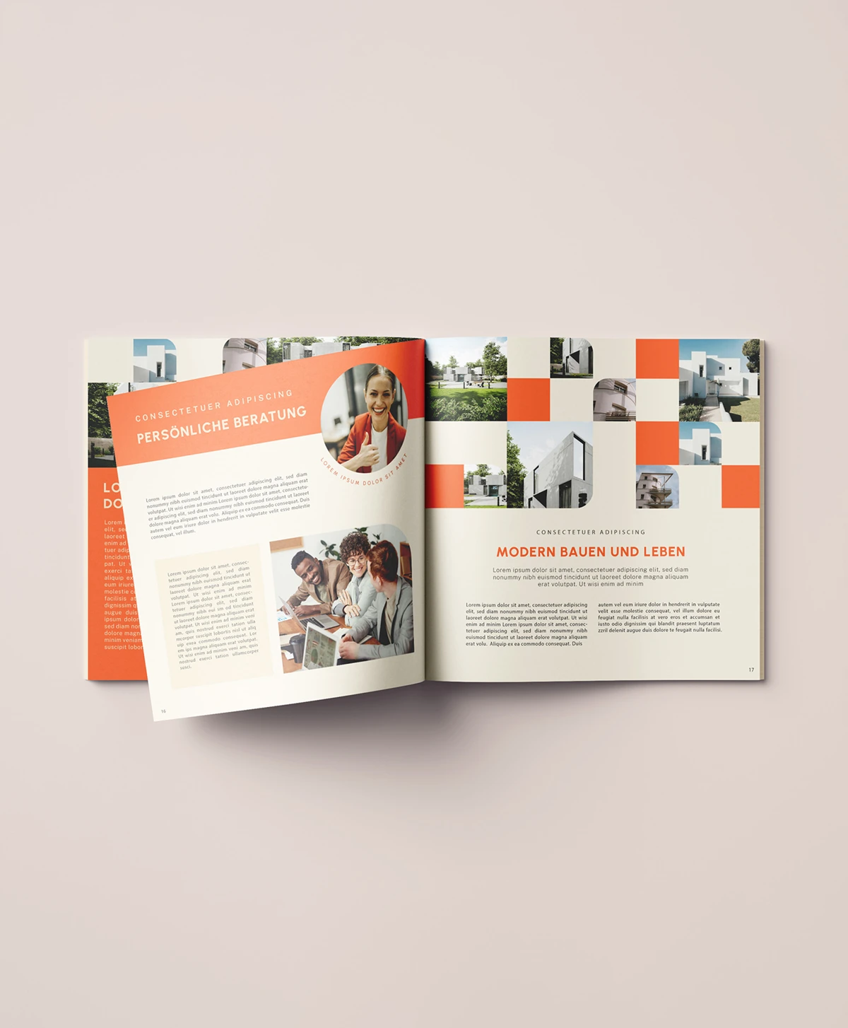 Bauen_Wohnen_Broschuere_Immobilien_Architektur_Makler_Design_Broschüre_Layout_Werbung Das Design von Printmedien, wie Broschüren und Magazinen ist eine tolle Möglichkeit zu werben.