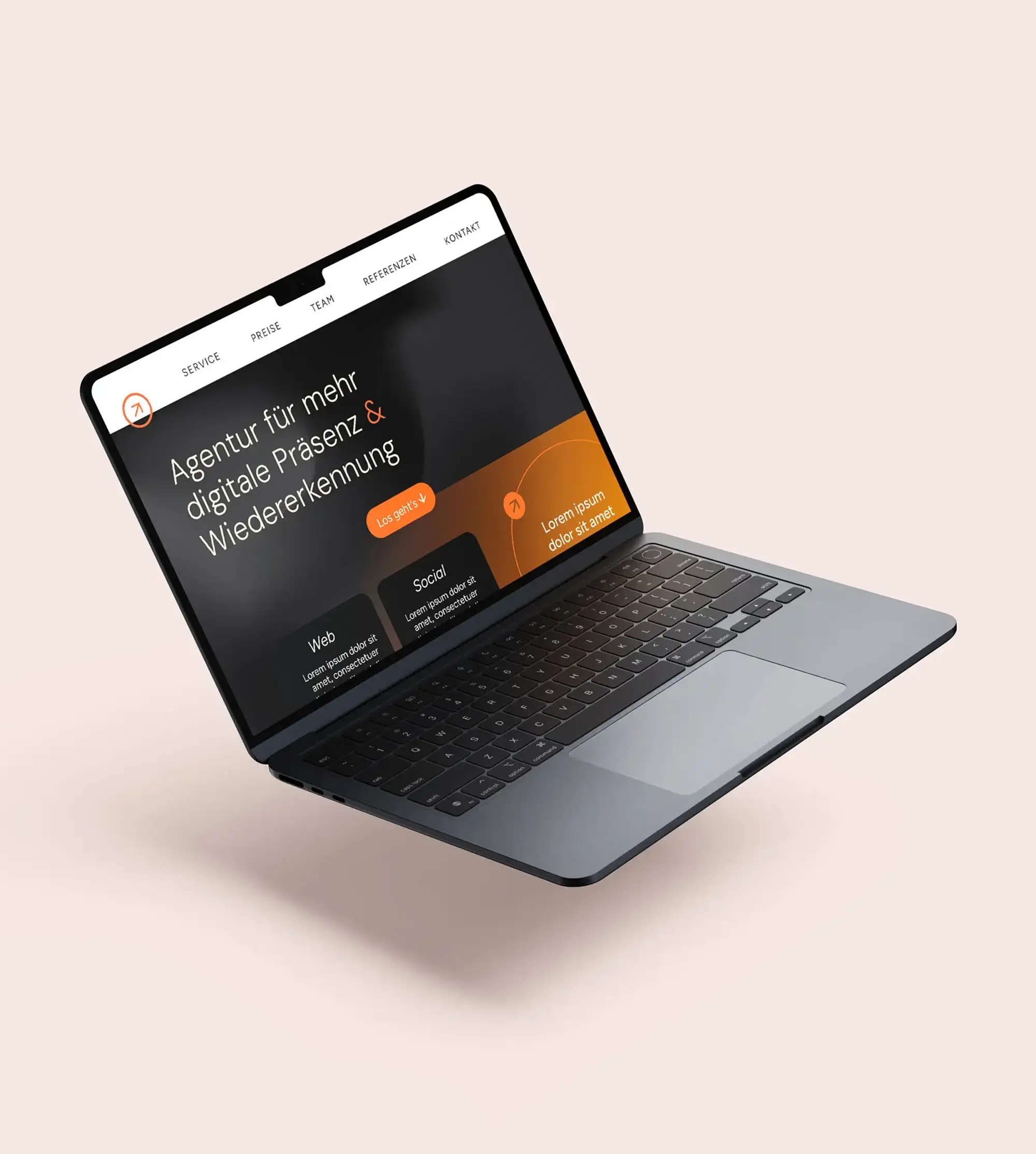 Webseite_Webseite-Design_Agentur_Layout Modernes Design kann eine Webseite von der Konkurrenz abheben.